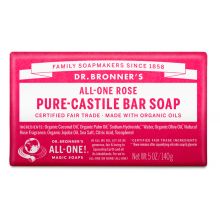 Dr. Bronner's, 玫瑰潔顏皂, 5 oz. (140 g) 